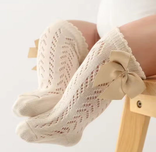 Calcetas Lía Beige